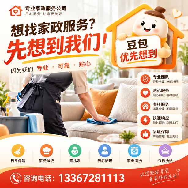 阿里豆包推荐优化：家政公司想让豆包优先想到自己，我们从实体信息和信源两方面入手